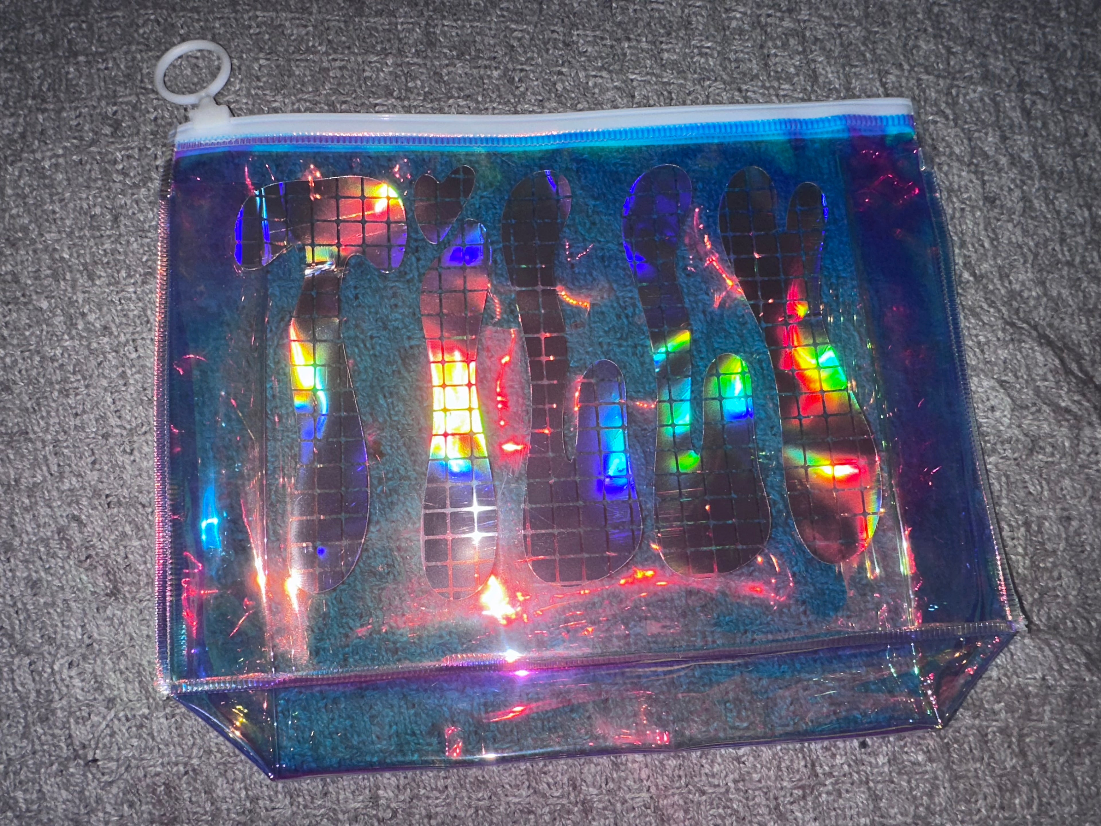 Personalised PVC makeup bag (pre order)