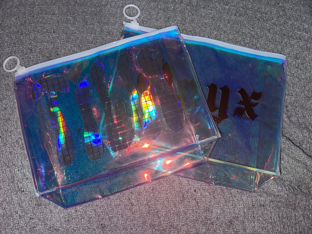 Personalised PVC makeup bag (pre order)